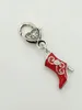 Keychains Cowgirl Boots Charm Emamel Pendant Rotary Lobster Clasp Keychain Keyring Women Men Creative Jewelry Holiday Gifts