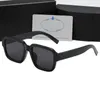 Klasyczne projekty okularów przeciwsłonecznych dla mężczyzn kobiety unisex designerskie okulary przeciwsłoneczne Model Uv400 Ochrona podróżowania na świeżym powietrzu Trójkątne szczegóły