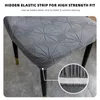 Funda elástica para silla, funda para silla de tamaño Universal, asiento elástico grande para casa, fundas para sillas de habitación para comedor en casa 240313