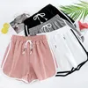 Sport-Shorts für Damen, Sommer, A-Typ, Oberbekleidung, A-Linie, 3/4-Hose, hohe Taille, schlankmachend, locker sitzend, lässig