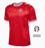 2024 25 Dinamarca camisas de futebol ERIKSEN HOME RED AWAY BRANCO 24 25 HOJBJEG CHRISTENSEN SKOV OLSEN BRAITHWAITE DOLBERG camisas de futebol