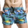 Summer Men Beach Shorts Swimwear Trunks Quick Dry Beacherwear Swimsuit Suit Suit Man Bermudas Board Short Pool Bath Wear Brand 240314