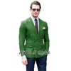 2023 Costume pour hommes Style britannique Fi Couleur unie Slim Double boutonnage Collier Beau Busin Casual Single Top Veste z3oO #