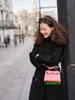 KY TOTE BAGS ZALEŻNE Luksusowe skórzane torebkę Mini Pink 2024 Nowa premium oryginalna skórzana torba damska jedno ramię ma logo hbgx
