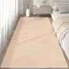 Japanese Cream Style Household Carpet Bedroom Living Room Soundproofing Mat Bedside Sofa Coffee Table Rug Decor Furniture Car 240327