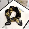 100% Silk Kerchief Four Seasons Lattice Headcloth Print Shawls Sunscreen Small Scarf Fashion Square Scarves 240321