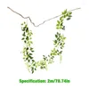 Decorative Flowers Willow Vine Plant Multi-purpose Artificial Flower Wedding Party Wall Hanging Fake Indoor Outdoor Decoration