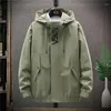 Giacche da uomo Giubbotto bomber Colore verde Uomo Hip-hop con cappuccio Stampa lettera Giacca a vento Solido Donna Cappotti unisex