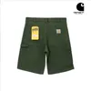 Mäns plusstorlek Shorts B147 Workwear Canvas Multi Pocket Shorts Belt Casual Loose Men's and Women's Half Len Long Pants Trendy