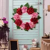 Dekoratif çiçekler bahar yaz çelenkleri renkli çelenk kolyeler yapay çelenk Paskalya dekorasyon ön kapı eve taşınma hediyesi