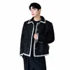 Luzhen Bordo Primavera Trendy Giacca da uomo in maglia Fi Sier Design di nicchia Stile coreano Allentato Capispalla casual 2024 Nuovo cappotto 069e23 Q1wU #