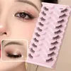 Half Eyelashes Multiple 3D Mink Natural Long Hair False Lashes 100% Dramatic Thick Cilios Livelike 240318