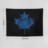 Tapestries Canadian Grunge Distressed Style In Blue Tapestry Wall Hanging Wallpaper Bedroom Decoration Items