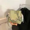 Designer Luxe mode Cross Body tassenFrans niche ontwerp frisse en zoete bucket bag ins grote capaciteit stijlvolle en veelzijdige crossbody damestas met één schouder