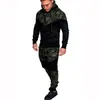 Men's Tracksuits 2 Piece Set 2024 Spring Winter Sweatsuits For Men Casual Hoodie Sports Jogging Suits Sets Clothing