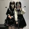 Blusas femininas doce renda retalhos manga longa blusa feminina japonês y2k roupas harajuku jk arco plissado camisa 2024 kawaii blusas