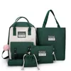Школьные сумки XZAN для девочек-подростков, 2024, холст, дорожный рюкзак, женские сумки для книг, школьный рюкзак для подростков, Bolsas Escolar