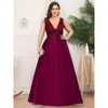 Festklänningar för kvinnor 2023 Elegant Sexig V Neck Sequin Kvinna Plus Size Formell bröllop Prom Cocktail Evening Vestidos 240312