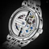 Zegarek Ailang Casual Fashion Automatic Mechanical Watch for Men Tourbillon Skeleton Sports Watches ReliOJ