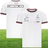 Neue Polo -Shirts 1 Renn -T -Shirts Team Lapel Short Sleeved Car Fans übergroß