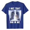 İçimdeki köpeği var xray mem t-shirt komik köpek sevgilisi grafik tee üstleri aile eşleştirme kıyafetleri arkadaşlar hediye kısa kollu kıyafet j0e3#