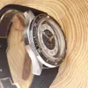 Outros relógios Tandorio Vintage 20ATM Dive Swim Relógios Domed Sapphire Preto Branco NH35 PT5000 40mm Homens Mecânicos Automáticos Assista Luminoso Novo J240326