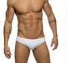 Maillots de bain pour hommes Maillot de bain pour hommes Taille basse Sexy Bikini Trunks Serré Blanc Maillots de bain Maillots de bain Séchage rapide Sexy Swim T Super Élastique 24327