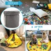 Bins speelgoed opbergtas opvouwbare wasmand kinderen speelmat mat oversized opruim organizer duurzame bouwstenen speelgoedcontainer zakje