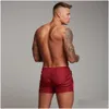 Pantalones para hombres Pantalones para hombre Pantalones cortos Playa Fitness Secado rápido Runing Verano Estilo casual Trotar Drop Entrega Ropa Ropa Dhafv