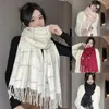 Schals Winter Plaid Schal Pashmina Warm Weich Lange Fransen Verdickt Elegante Kaschmir Schals Frauen