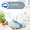 Dinnerware 4pcs Straps Elastic Bands Lunch Box Fixing Stretchy