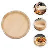 Dinnerware Sets Sushi Bibimbap Barrel de madeira de estilo japonês Rice Rice Cereal Container Korean Mixing