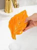 Leaf Shape Soap Box Soap Dish with Drain Water Showers for The Bathroom Soap Dish Soap Holder Bathroom Storage 240312