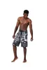 Traje de baño para hombres Bermudas dobles para hombre Pantalones cortos de playa Fitness Pantalones cortos con estampado muscular Deportes acuáticos Surf Pantalones cortos de playa Pantalones de tabla Traje de baño de moda 24327