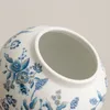 Vaser 1 PC Ceramic Vase Handicrafts Living Room Desktop Decoration Flower Arrangement Device Chinese Style Mönster