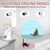 Automatisk laser kattleksaker interaktiv smart robot valp hund kattunge elektrisk teaser leksak laddningsbara husdjur leveranser 240314