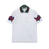 남성용 폴로 셔츠 디자이너 폴로 셔츠 남자 고급스러운 짧은 슬리브 라벨 캐주얼 티셔츠 패션 고품질 순수한 면화 스포츠 자수 아시아 크기 M-3XL GC29