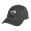 Berets Jasper National Park Alberta Canada Cowboy Hat Summer Designer Anime Western Caps Women Men's