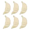 Kwiaty dekoracyjne Zestaw sztucznego pierogu 6pcs Symulacja pierogi