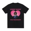 2024 Rapper Chief Keef Print T-shirt Mannen Vrouwen Cott Hip Hop Oversized T-shirt Korte Mouw T-shirt Zomer Streetwear tops Tee I1pY #