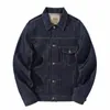 Mcikkny Mannen Lente Herfst Klassieke Denim Jassen Vintage Losse Casual Jeans Jassen Voor Mannelijke Tops Blauw Wo c4DF #