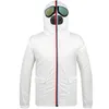 Lustige Jacke Männer mit Kapuze mit Brille Freizeitjacken Männer Jacke Sun Protecti Neue winddichte Jacken Hut Mantel Männer Haut Kleidung A0T8 #