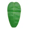 Decorative Flowers 5PCS Large Artificial Banana Leaves Home Decor Festive Wedding Tropical For Hawaiian Luau Party PVC Props