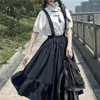 Gonne Abiti estivi per donna Casual Kawaii Fata Indie Vestiti Manica corta Strap Maxi Abito Lolita Harajuku Robe