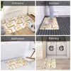 Badematten Sandwich Spiegeleier Matte Frühstück Samt weiche Toilette für Dusche Home Decor Anti-Rutsch-Fuß Custom DIY Badezimmer