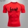 men Training Gym Jogging Shirts Compri Running T Shirt Sportswear Quick Dry Rgard Fitn Tight Lg Sleeve Sport Tshirt G9qp#