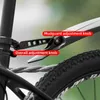 Rockbros fender mtb gummi svans mjuk mtb cykel mtb cykel bredd fram bakre lerguard justera eventuell vinkel fender cykeltillbehör 240318