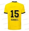 23 24 قمصان كرة القدم REUS DORTMUNDS 2023 2024 Borussia Soccer Haller Football Shirt Bellingham Neongelb Hummels Brandt Men Kids all all Black Maillot de Foot