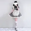 cameriera Cosplay Cute Cat Serie Lolita Tartan Dr Classic Oktoberfest Abbigliamento Disfraz Costumi Sevika Set Anime Vestiti 27Bk #