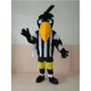 Costumi mascotte Schiuma Simpatico picchio Uccello Cartone animato Peluche Natale Costume da mascotte di Halloween